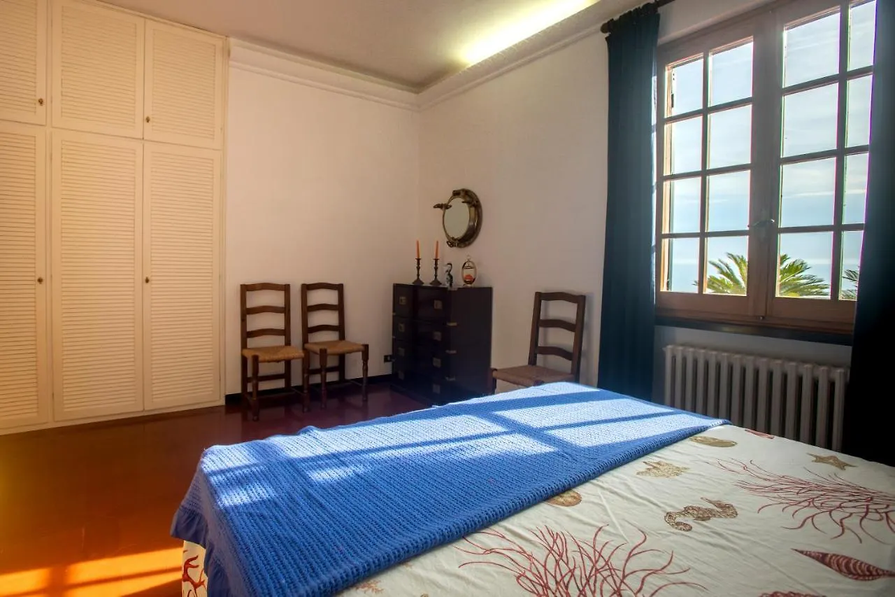 080 - La Villa Storica Il Vigneto 45B, Terrazza Sul Mare - Parcheggio Privato Gratis Moneglia 0*,