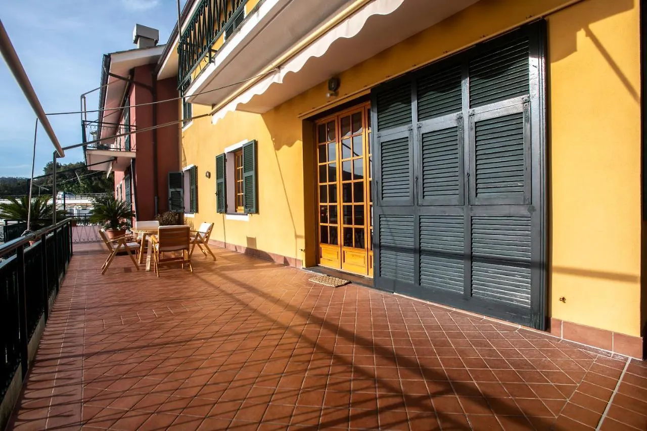 080 - La Villa Storica Il Vigneto 45B, Terrazza Sul Mare - Parcheggio Privato Gratis Moneglia Italien